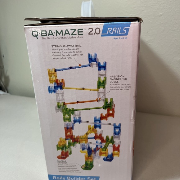 Q-Ba-Maze Marble 2.0 - Rails Builder Set missing OnePiece Of 114 pieces - Picture 13 of 14